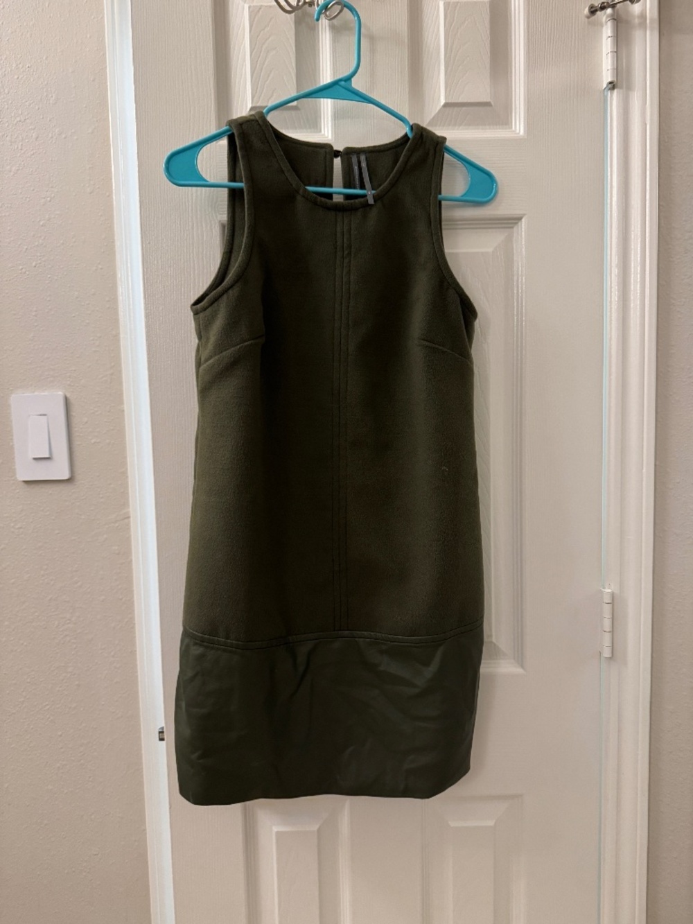 Olive Green Anthropologie Dress